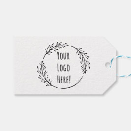 Étiquettes-cadeau Personnaliser la Personnaliser Produit Business Lo