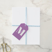 Personnaliser monogramme blanc lilas initial
