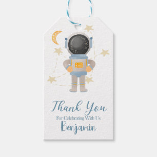 Étiquettes-cadeau Petit astronaute Espace extra-atmosphérique Annive