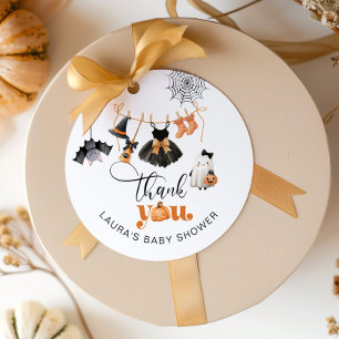Étiquettes Cadeau Petit baby shower de linge de maison merci