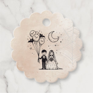 Étiquettes Cadeau Petit couple éffrayant