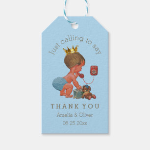 Étiquettes-cadeau Petit prince Just Calling pour dire le Merci