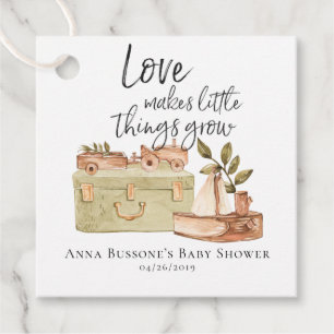 Étiquettes Cadeau Petites choses   Balise de préférence du Baby show