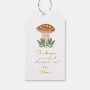 Étiquettes-cadeau Petits champignons Balises cadeaux d'anniversaire