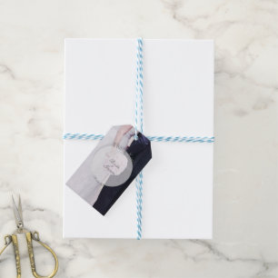 Étiquettes-cadeau Photographie de mariée et mariée mariage modifiabl