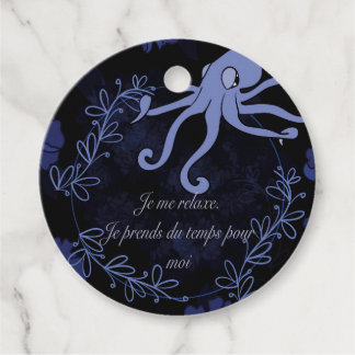 Étiquettes Cadeau pieuvre