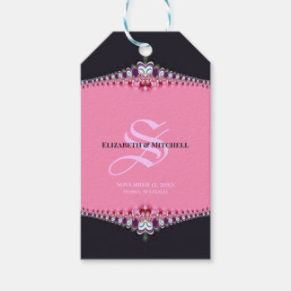 Étiquettes-cadeau Pink Princess Lace Special Day Engagement Wedding