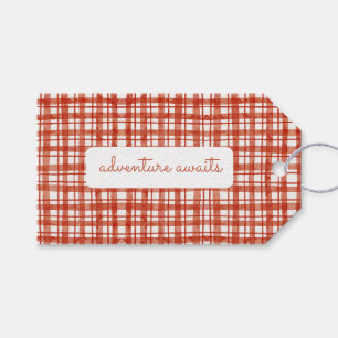 Étiquettes-cadeau Pique-nique Plaid Automne Baby shower neutre genre