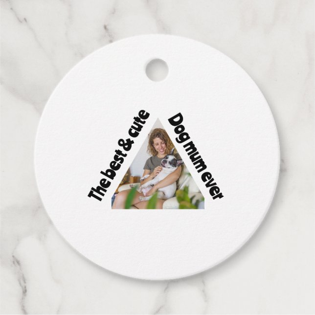 Étiquettes Cadeau Plaque de papier (Devant)