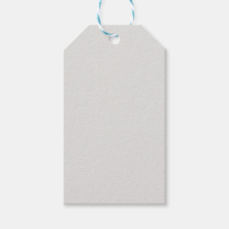 Étiquettes-cadeau platine couleur