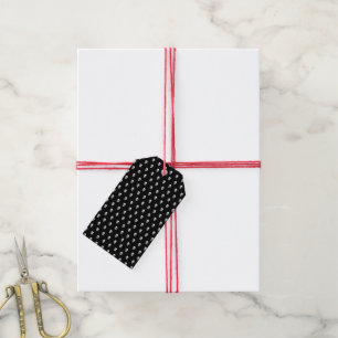 Étiquettes-cadeau Plein motif de crâne