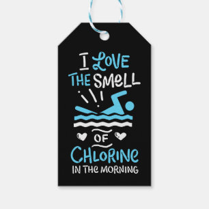 Étiquettes-cadeau Poison de Swimming Swim Sport