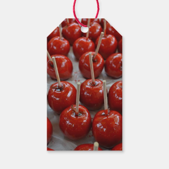 Étiquettes-cadeau Pommes de bonbons à Fantasyland (Devant)