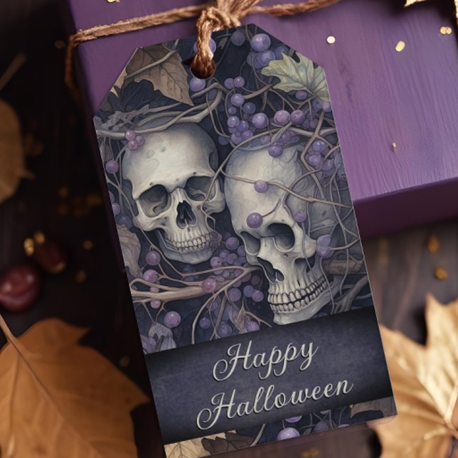 Étiquettes-cadeau Pop d'Halloween vintage par (Personalized Halloween Pop By Tag)