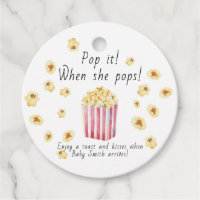 Popcorn Baby shower Pop it Quand elle pop