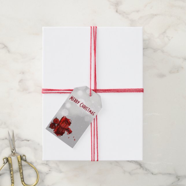 Étiquettes-cadeau Précieux Noël présent professionnel (Avec de la ficelle)