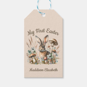 Étiquettes-cadeau Premier lapin Jack de Pâques