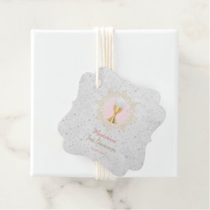 Étiquettes Cadeau Première fille communion