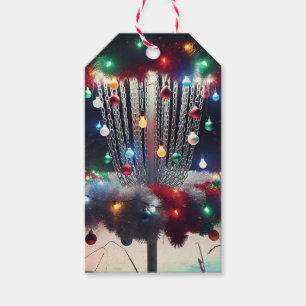 Étiquettes-cadeau Prenez un disque-mas Holly Jolly ! Noël à