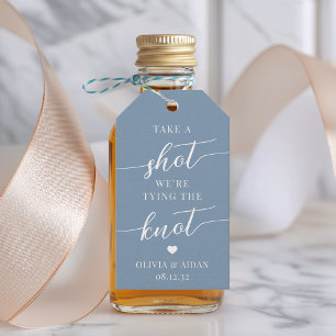 Étiquettes-cadeau Prenez un Shot, Nous Nous Marions Mariage