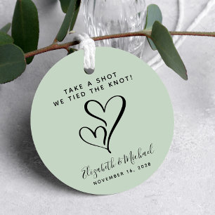 Étiquettes Cadeau Prenez Une Tournée Nous Avons Lié Le Mariage De Sa