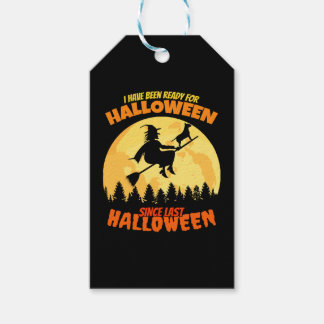 Étiquettes-cadeau Prêt Pour L'Halloween Depuis Dernier Halloween Fun