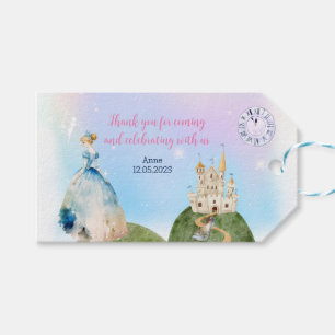 Étiquettes-cadeau Princess Birthday Enfants Merci