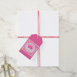 Étiquettes-cadeau Princesse.