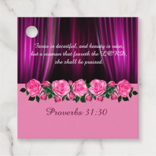 Étiquettes Cadeau Proverbes 31