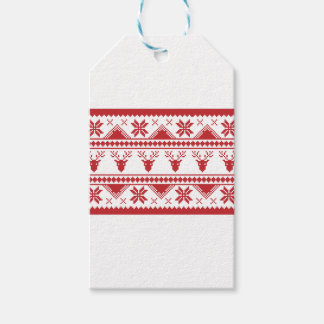 Étiquettes-cadeau pull de noël
