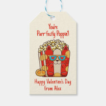 Purr-parfaitement Poppin' Funny Cat Popcorn Valent