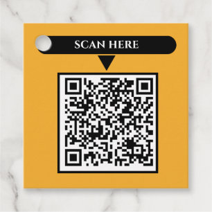 Étiquettes Cadeau QR Code métier