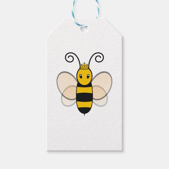 Étiquettes-cadeau Queen Bee (Devant)