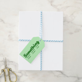 Étiquettes-cadeau Quelque chose... Fêtes