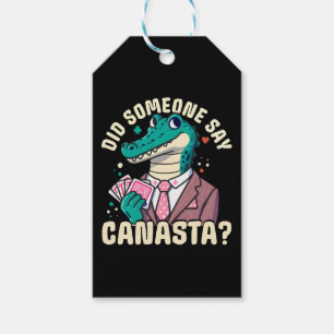 Étiquettes-cadeau Quelqu'Un A Dit Canasta