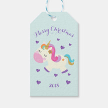 Rainbow Unicorn Noël Parties scintillant Aqua