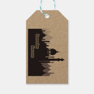 Étiquettes-cadeau ramadan kareem