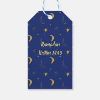 Étiquettes-cadeau Ramadan Karim 1443
