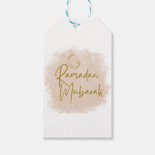 Étiquettes-cadeau ramadan mubarak