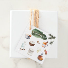Étiquettes Cadeau Recette d'évaluation finale | Balise Fête
