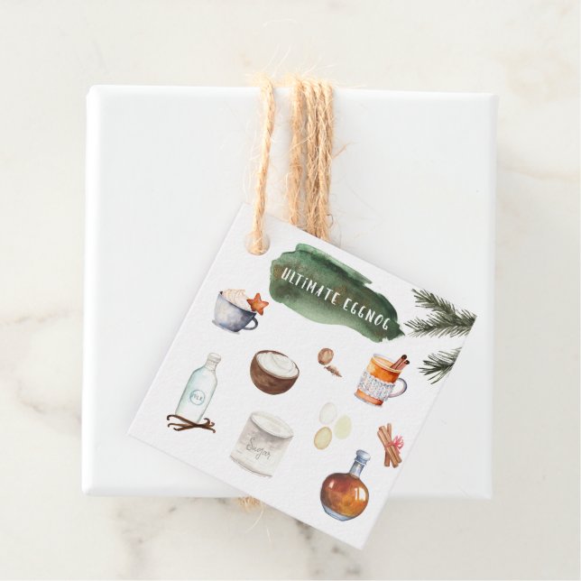 Étiquettes Cadeau Recette d'évaluation finale | Balise Fête (En situation)