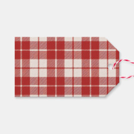 Étiquettes-cadeau Red Candy Cane