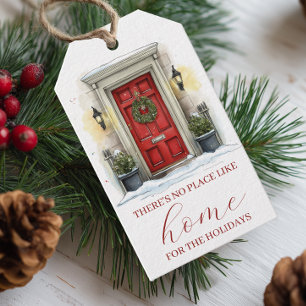 Étiquettes-cadeau Red Door Real Estate Noël