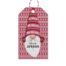 Red Nordic Gnome Personnalisé