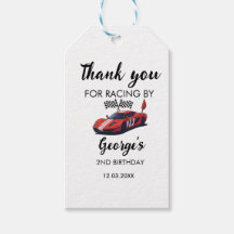 Red Race Car Ricing par Anniversaire