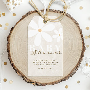 Étiquettes-cadeau Remerciement neutre pour Baby Shower pour la naiss