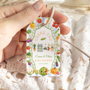 Étiquettes-cadeau Remerciement pour Baby Shower Rustique Little Spro