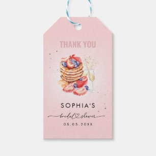 Étiquettes-cadeau Remerciement pour un petit déjeuner de mariage bul