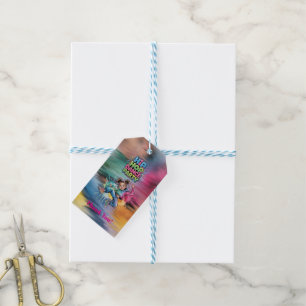 Étiquettes-cadeau Remerciements pour la fête d'anniversaire de danse