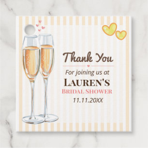 Étiquettes Cadeau Remerciment de Mariage Butter Together